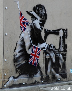 graffiti banksy_bunting